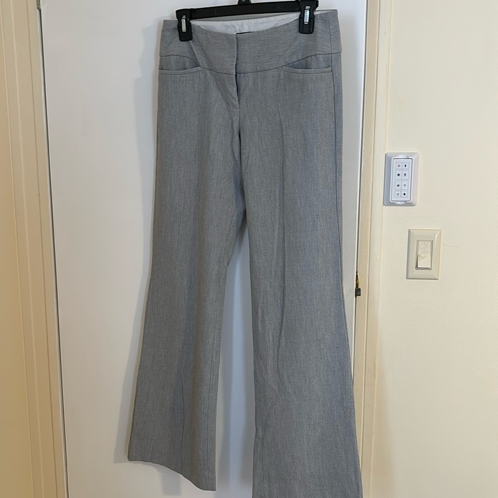 Express Editor Dress Pants Size 2R Light Gray